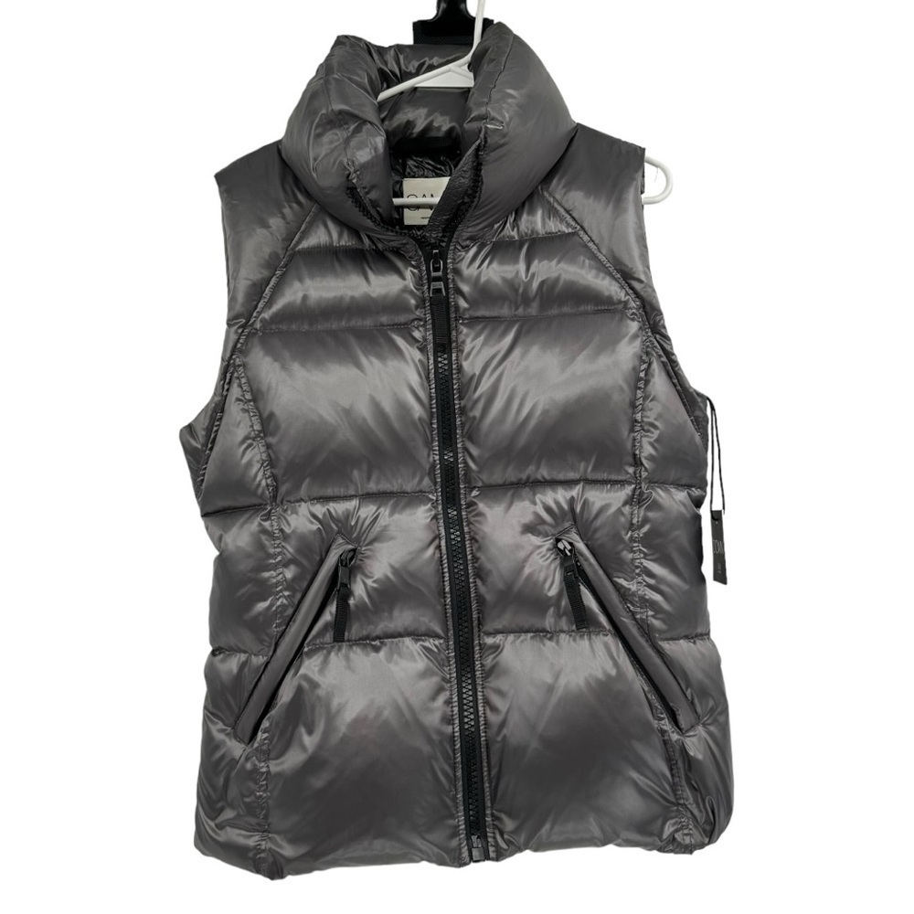 SAM. Gray Puffer Vest